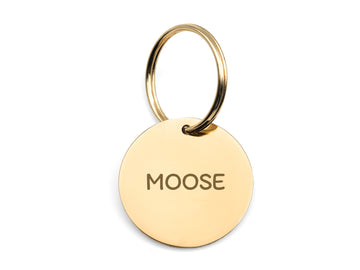 Circle Custom Pet ID Tag