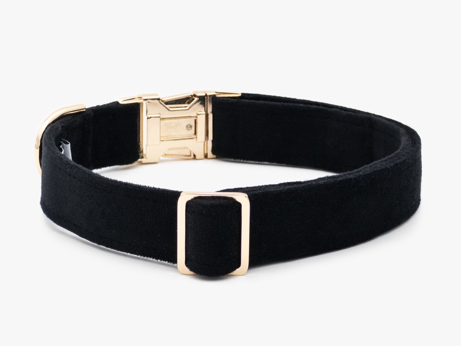 Black Velvet Dog Collar