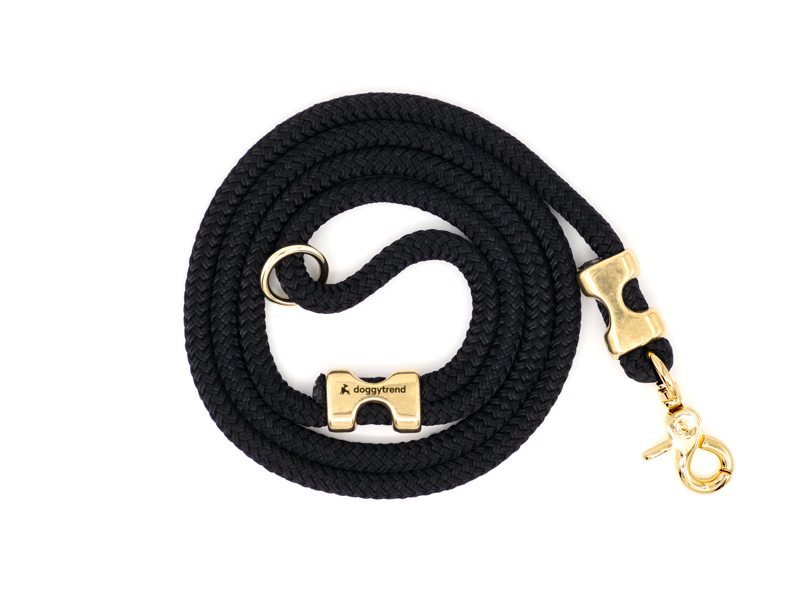 Black Rope Heavy Duty Dog Leash