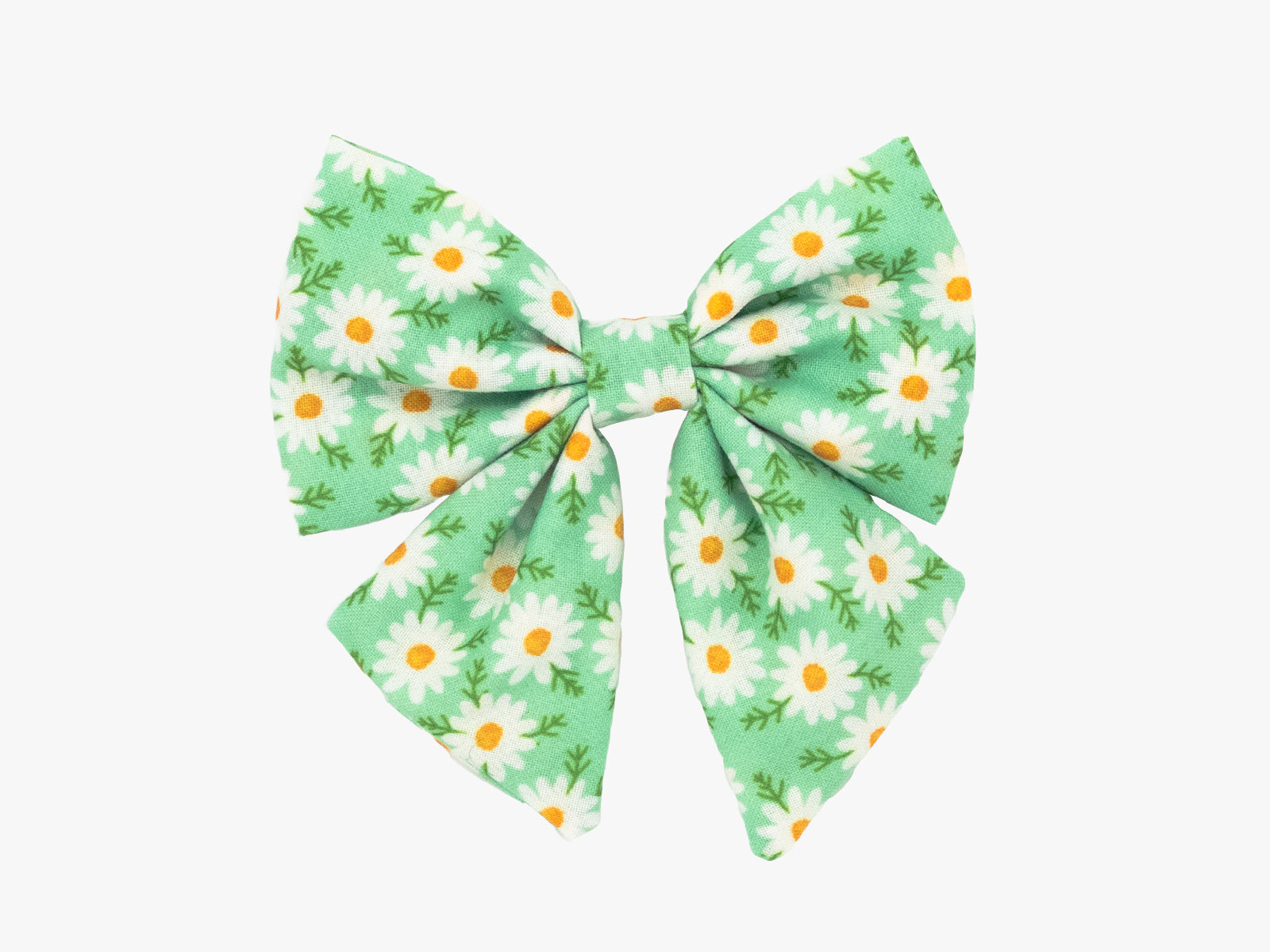 Daisy Meadow Green Lady Dog Bow Tie