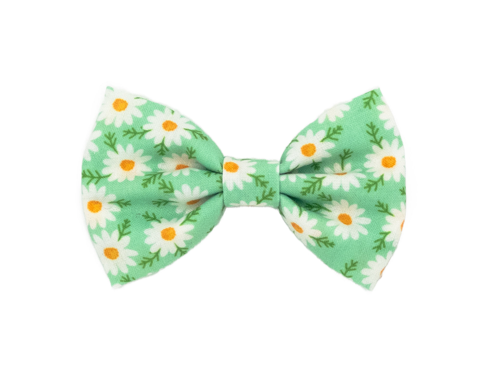 Daisy Meadow Green Dog Bow Tie