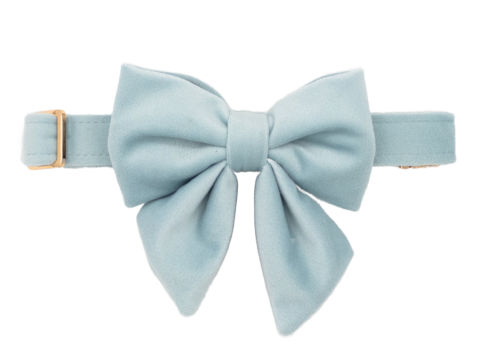 Iceberg Velvet Lady Dog Bow Tie Collar