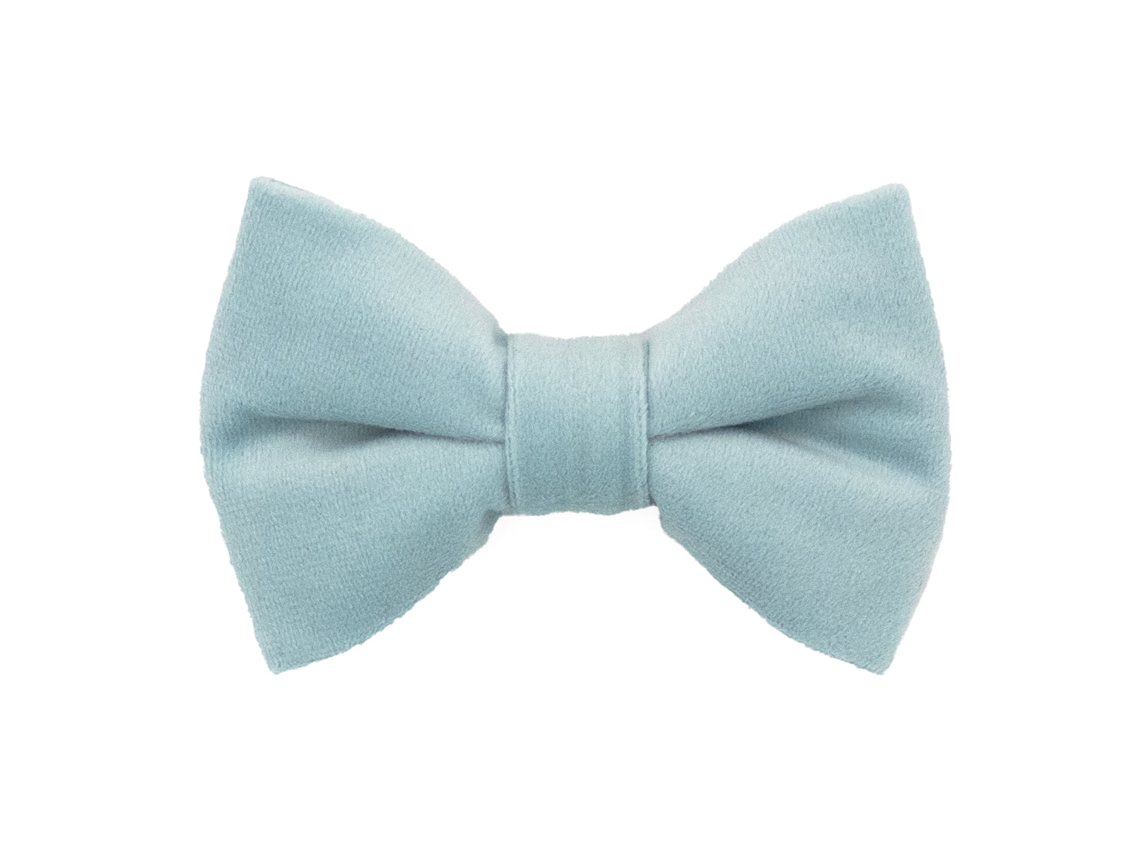 Iceberg Velvet Dog Bow Tie