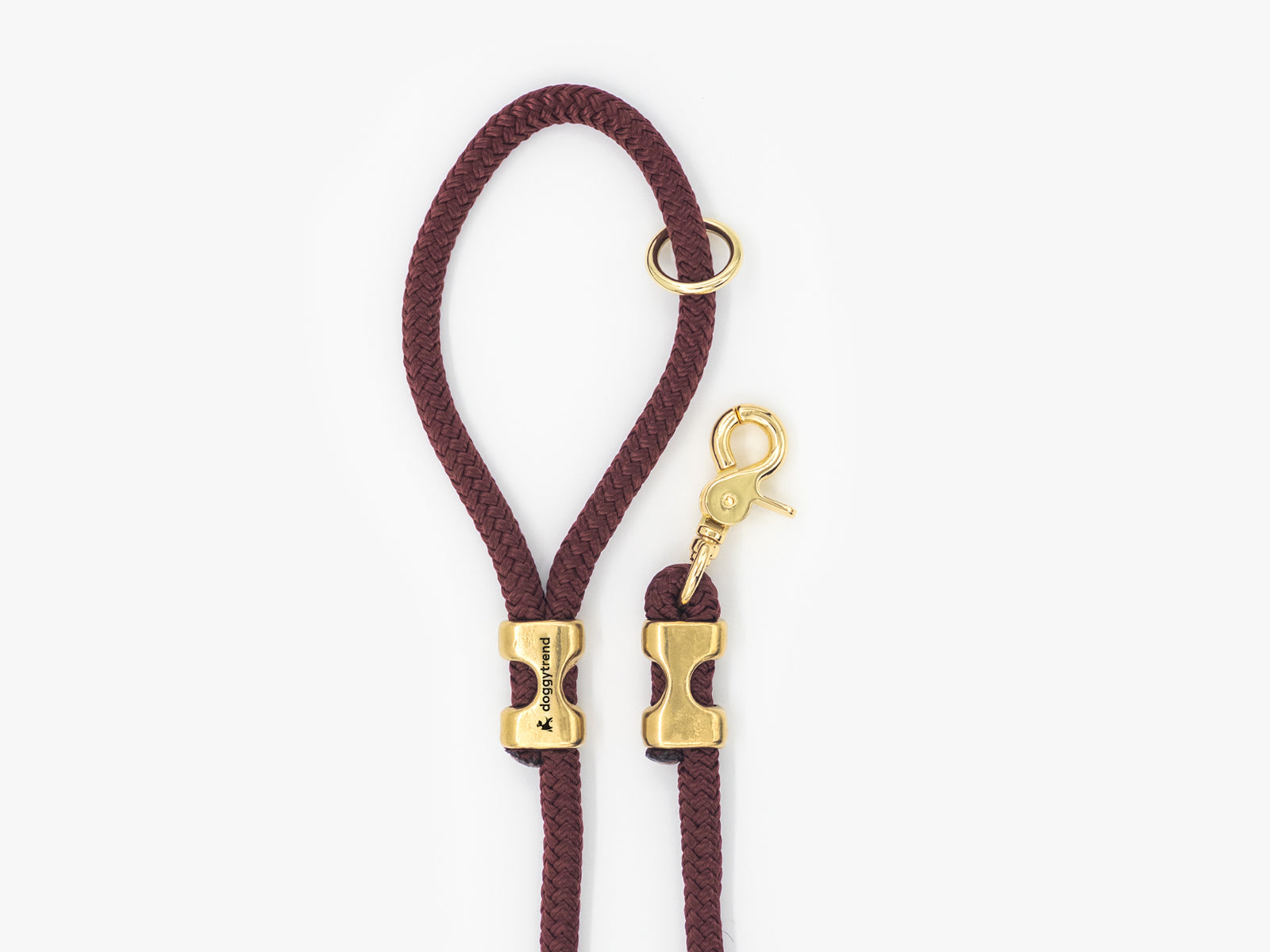 Burgundy Rope Heavy Duty Dog Leash