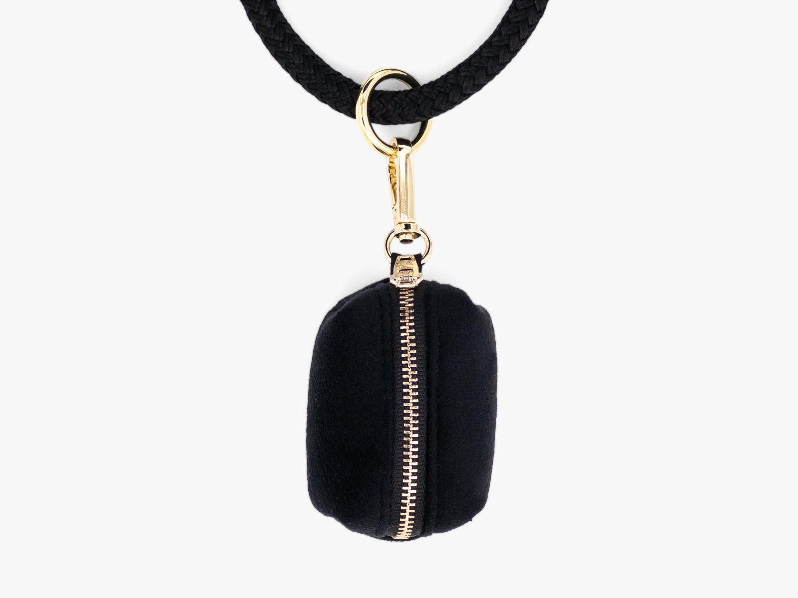 Black Velvet Dog Walk Set