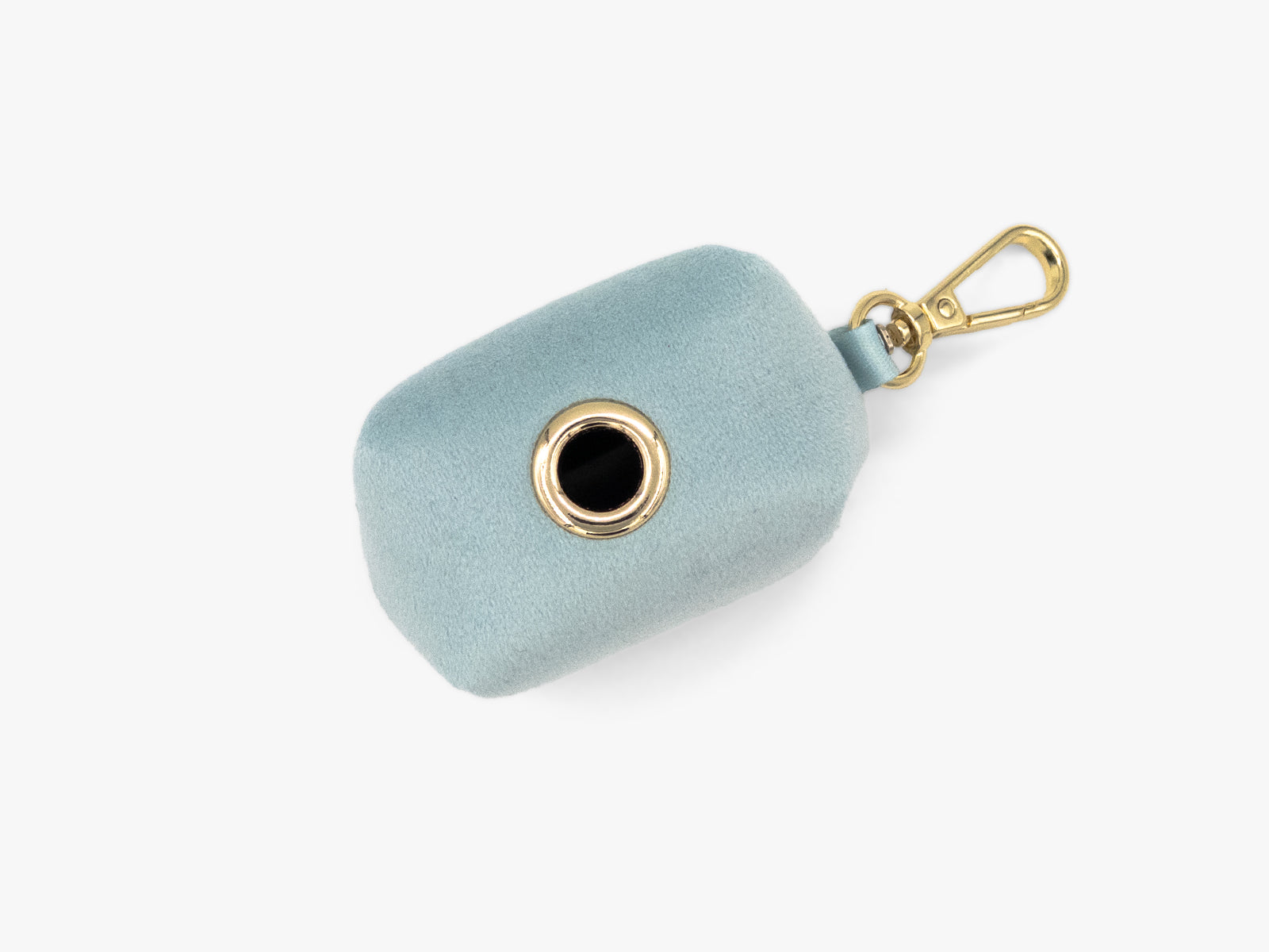 Iceberg Velvet Dog Waste Bag Holder