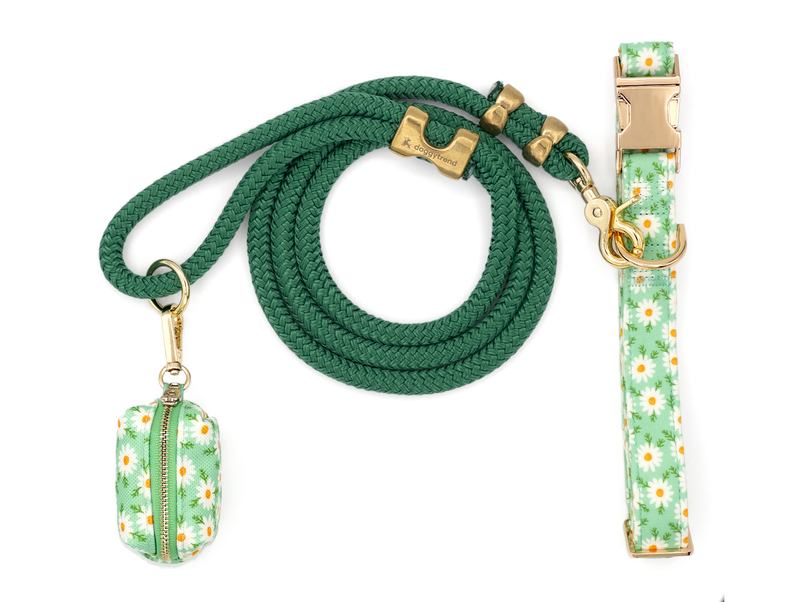 Daisy Meadow Green Dog Walk Set